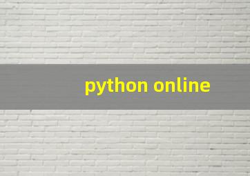 python online